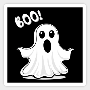 Halloween Trick Or Treat Boo Cute Scary Ghost Magnet